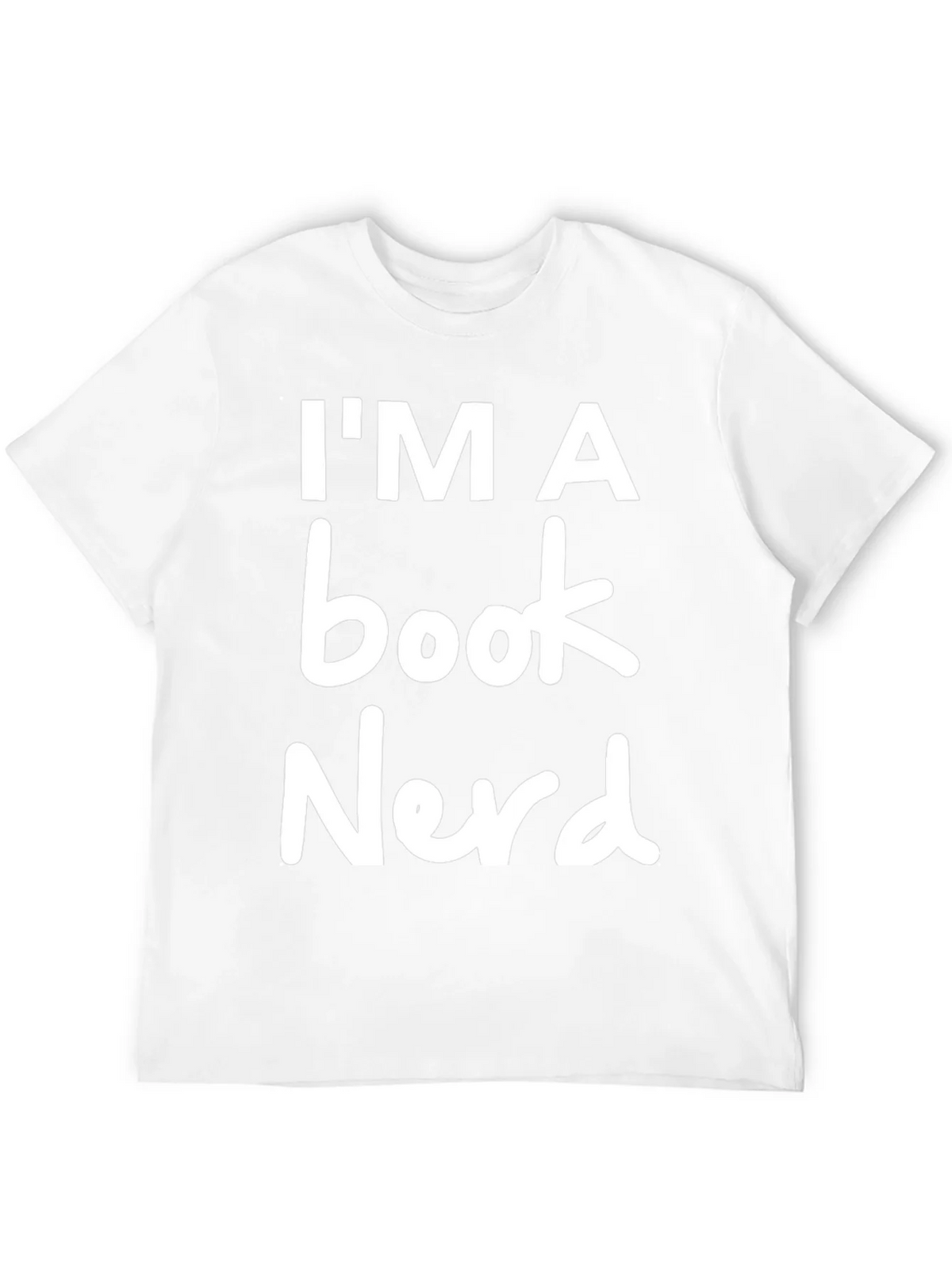 Im a Book Nerd T-Shirt - Black Crew Neck Novelty Tee product image 11