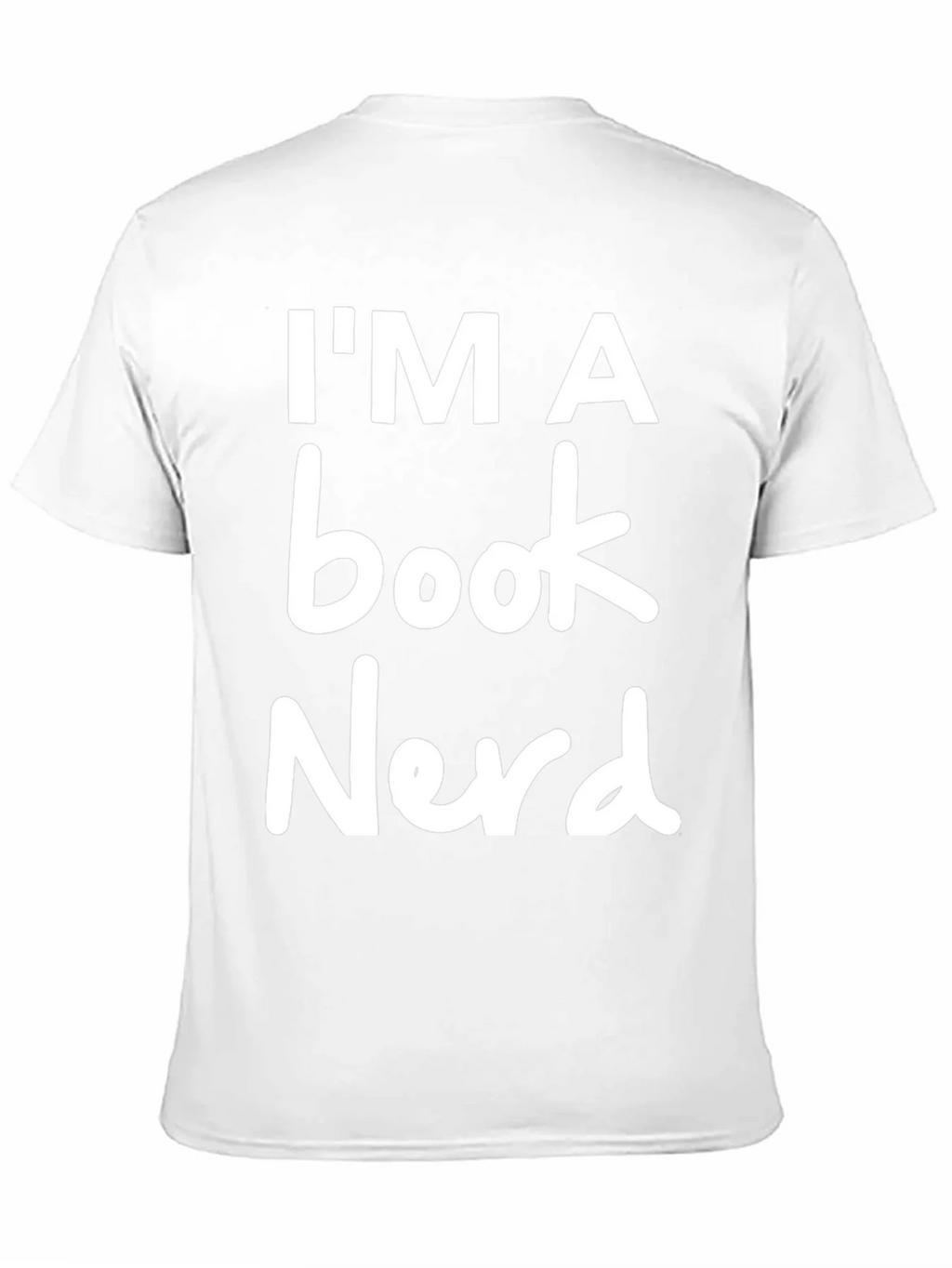 Im a Book Nerd T-Shirt - Black Crew Neck Novelty Tee product image 10