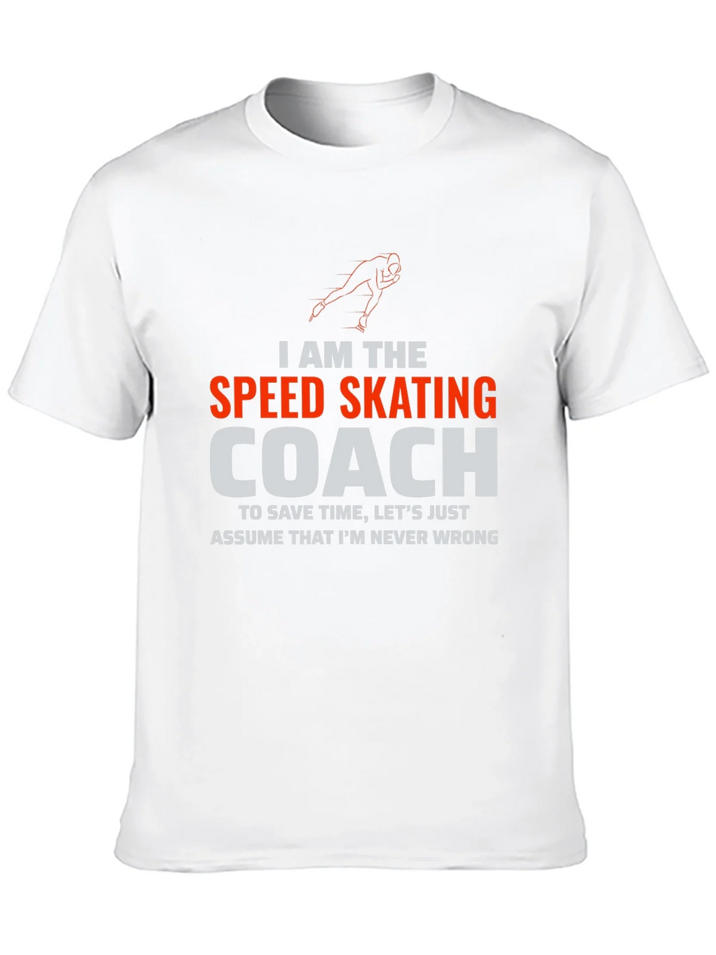 Speed Skating Coach T-Shirt - Funny Athlete Humor Tee product image 8