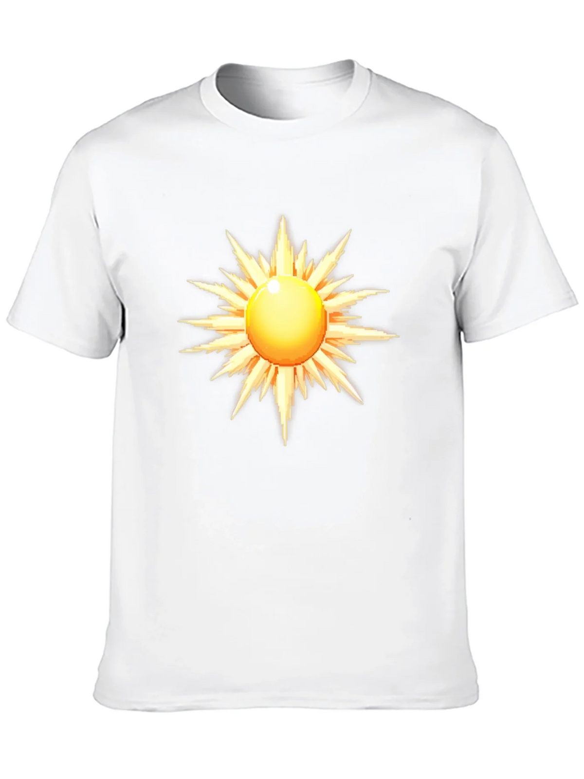 Radiant Sun Graphic Black T-Shirt product image 9