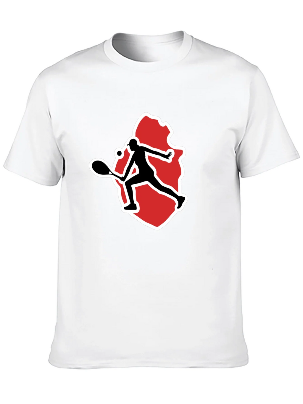 Tennis Player Graphic Tee - Black product image 9