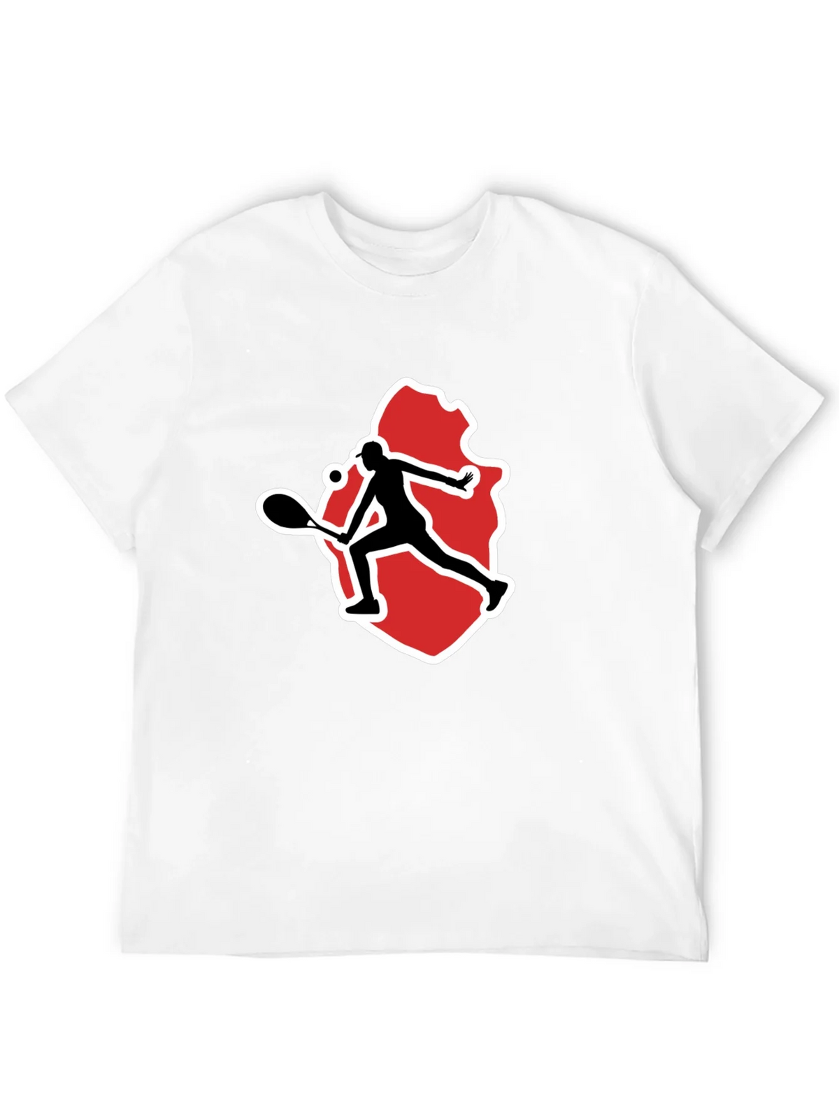 Tennis Player Graphic Tee - Black product image 11
