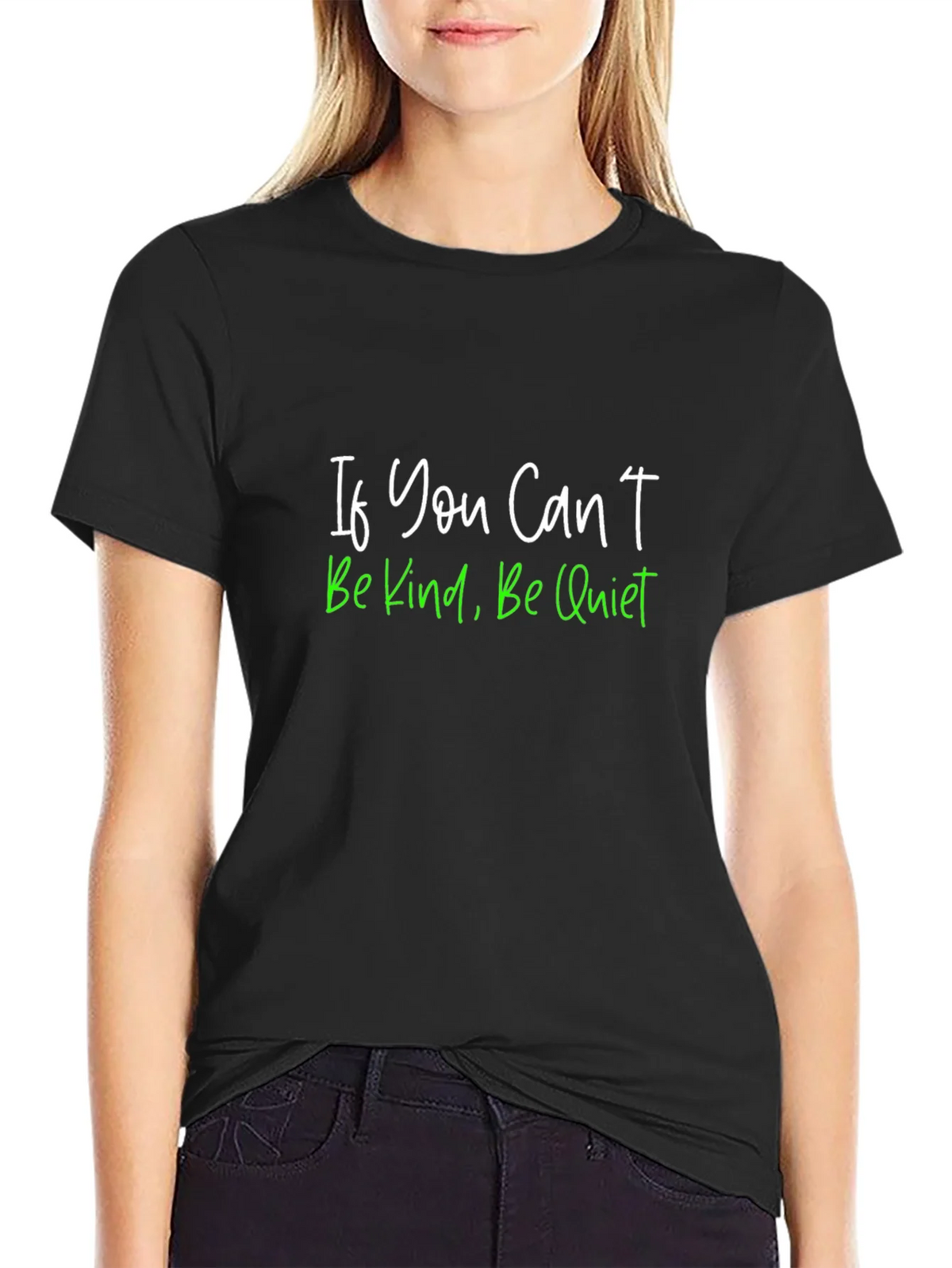 Kindness T-Shirt - If You Cant Be Kind Be Quiet product image 2