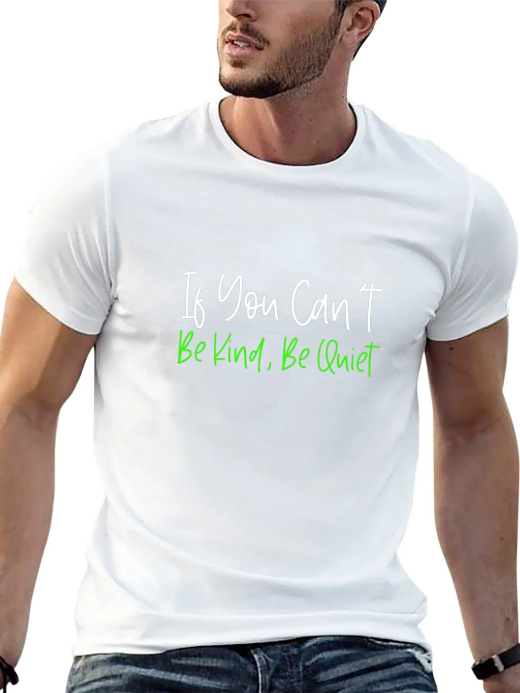 Kindness T-Shirt - If You Cant Be Kind Be Quiet product image 10