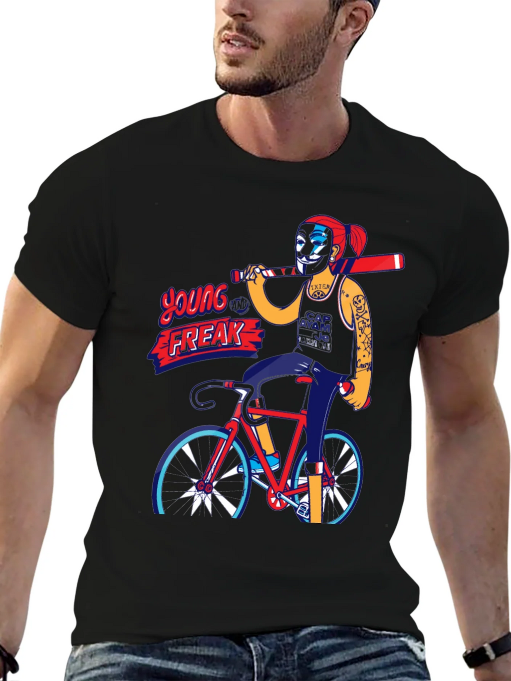 Young Freak Graphic Tee - Unique Streetwear Style product image 6