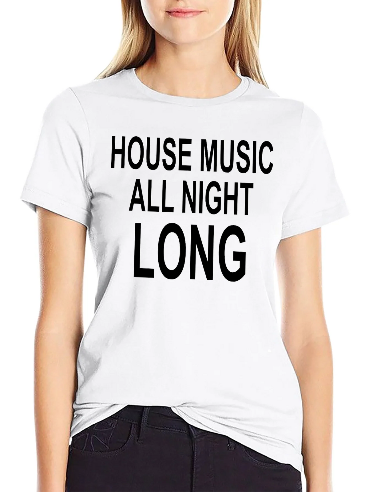 House Music All Night Long Graphic Tee product image 8