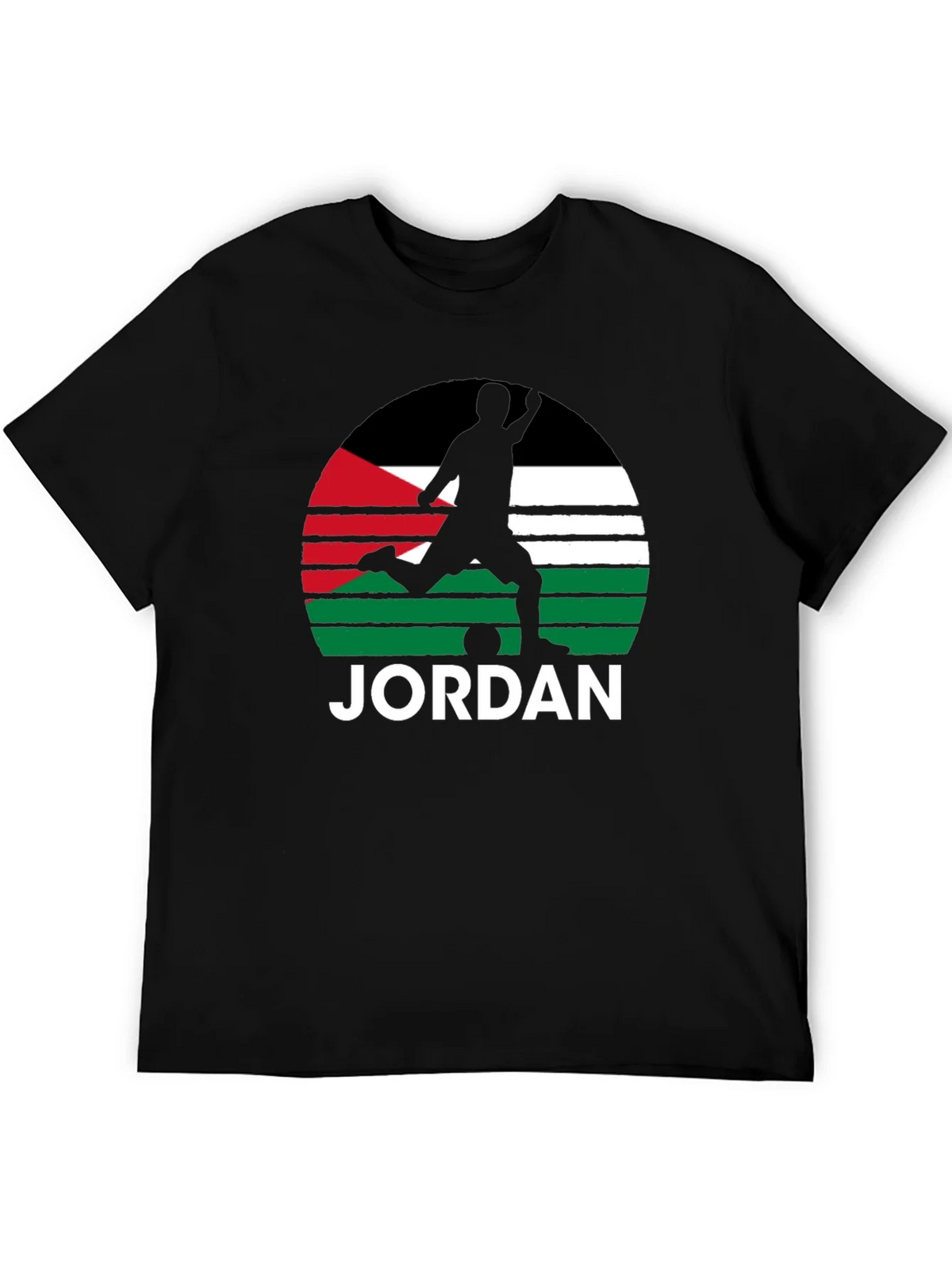 Jordan Soccer Flag Graphic Tee - Black product image 5