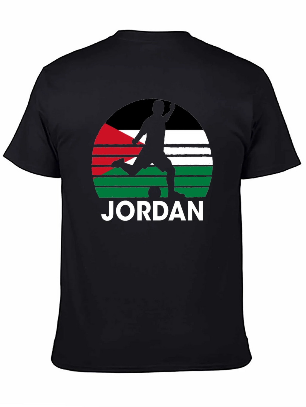 Jordan Soccer Flag Graphic Tee - Black product image 4
