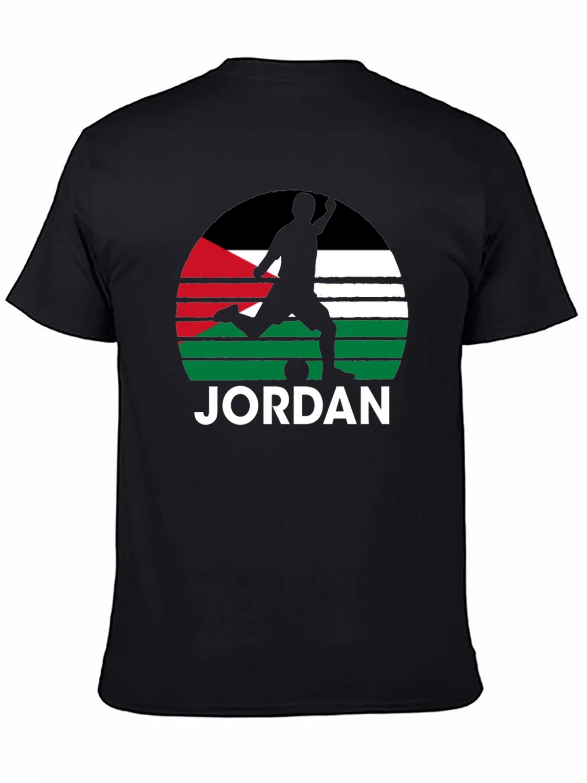 Jordan Soccer Flag Graphic Tee - Black product image 4