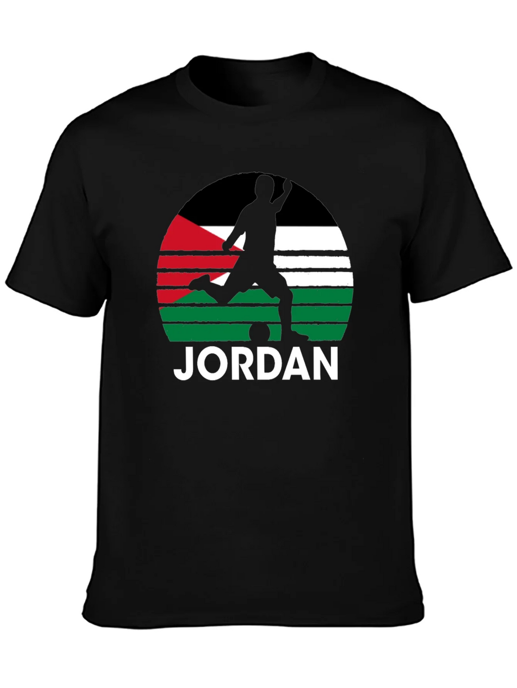 Jordan Soccer Flag Graphic Tee - Black product image 3