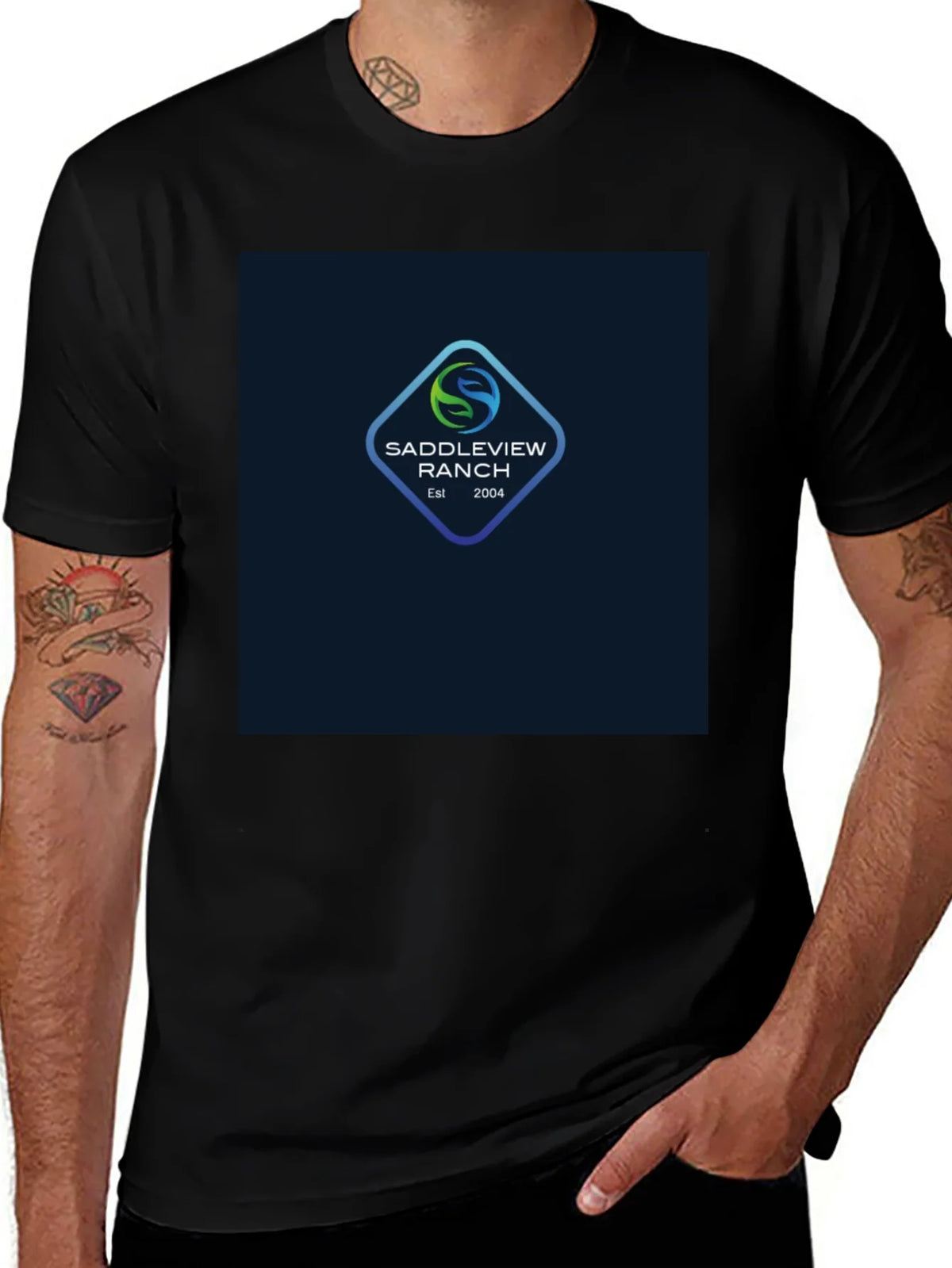 Saddleview Ranch T-Shirt - Premium Cotton Tee product image 1