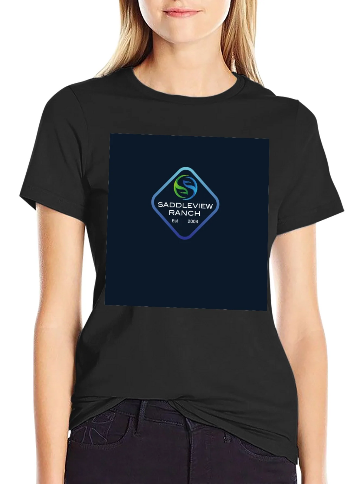 Saddleview Ranch T-Shirt - Premium Cotton Tee product image 2