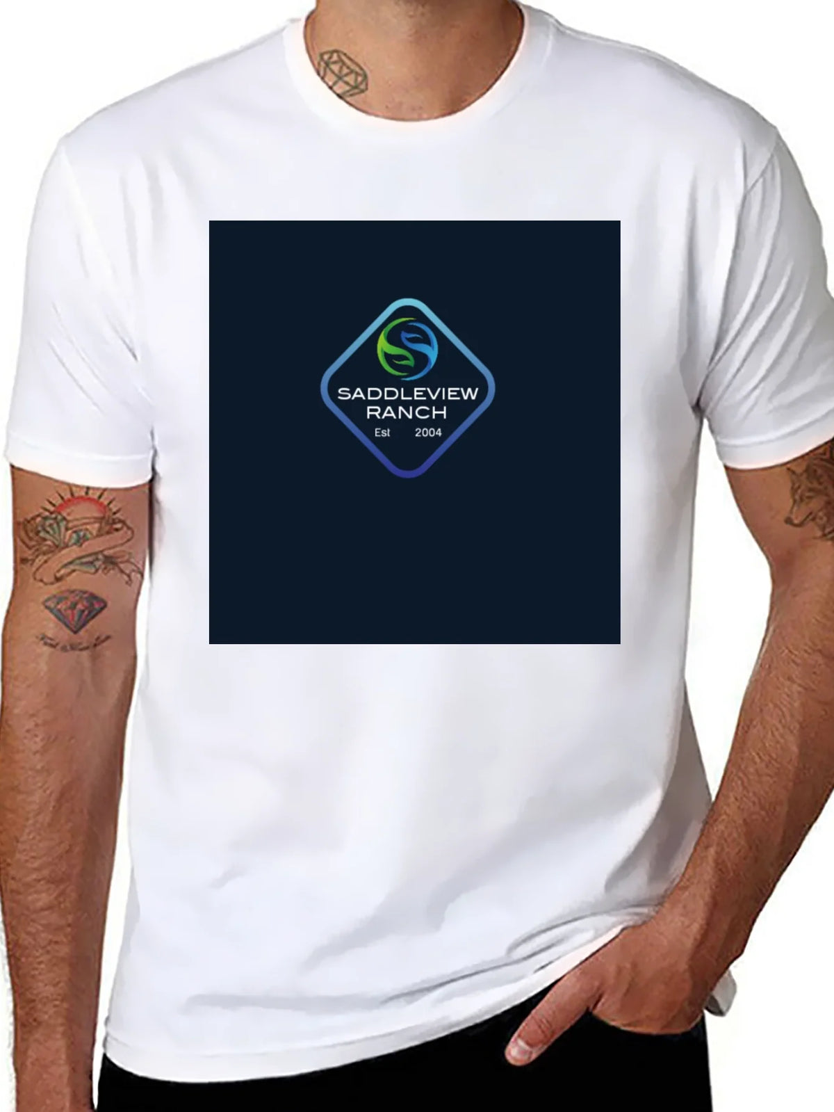Saddleview Ranch T-Shirt - Premium Cotton Tee product image 7