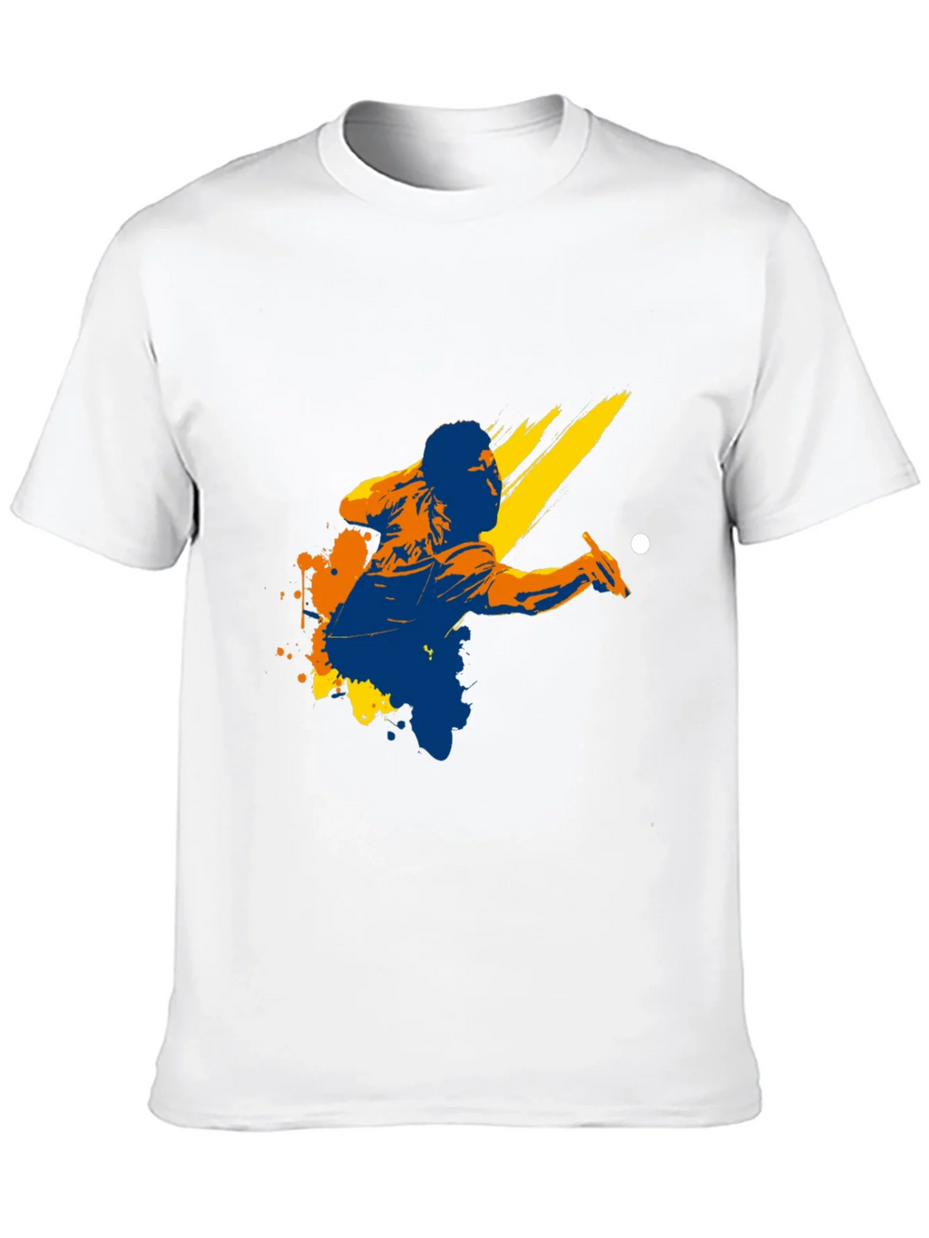 Graphic Print Black T-Shirt - Billiards Player Design product image 9