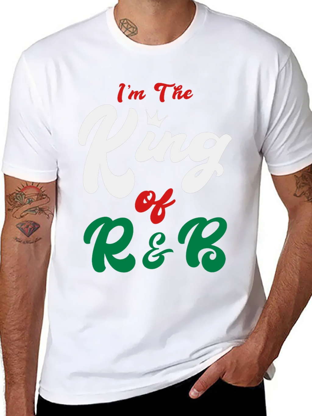 Im The King of R&B Graphic Tee product image 7
