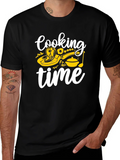 Cooking Time Graphic T-Shirt product image 1