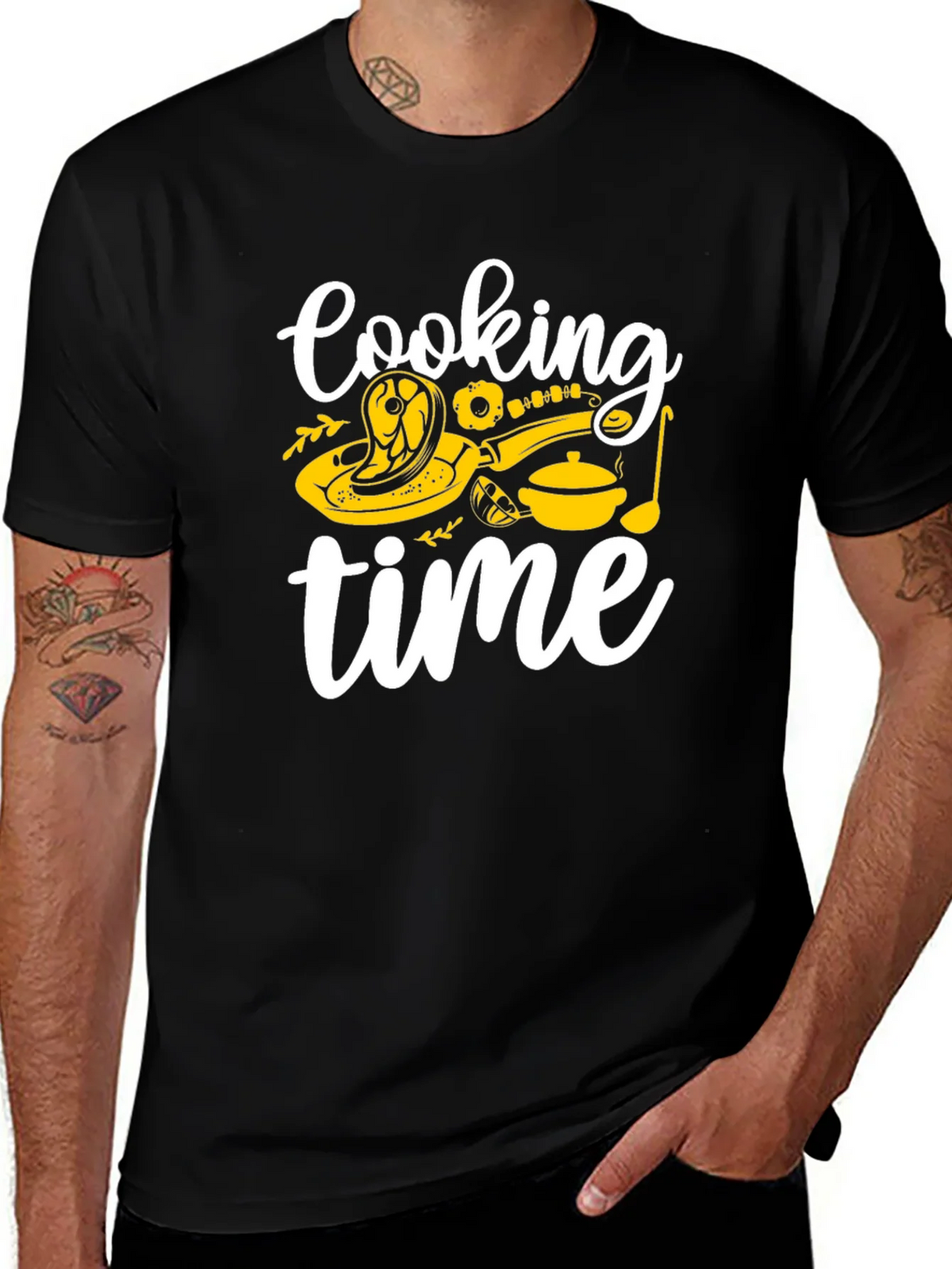 Cooking Time Graphic T-Shirt product image 1