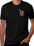 Saxophone Pocket Graphic Tee - Classic Black product image 1