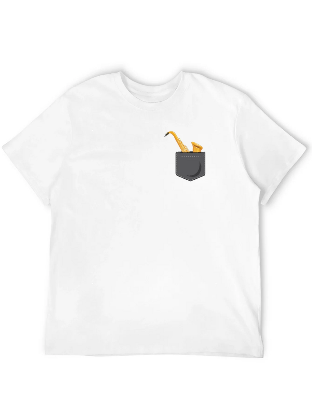 Saxophone Pocket Graphic Tee - Classic Black product image 11