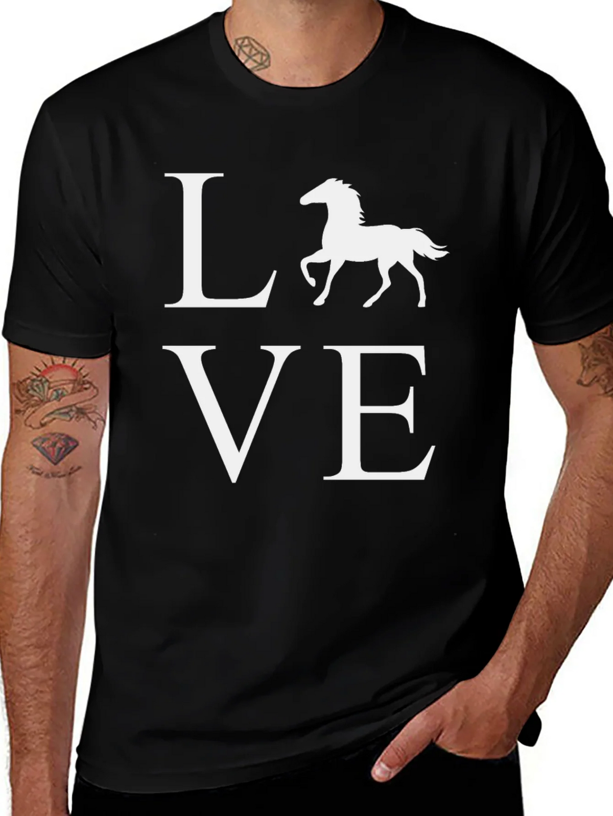 Horse Lover T-Shirt - Equestrian Love Tee product image 1