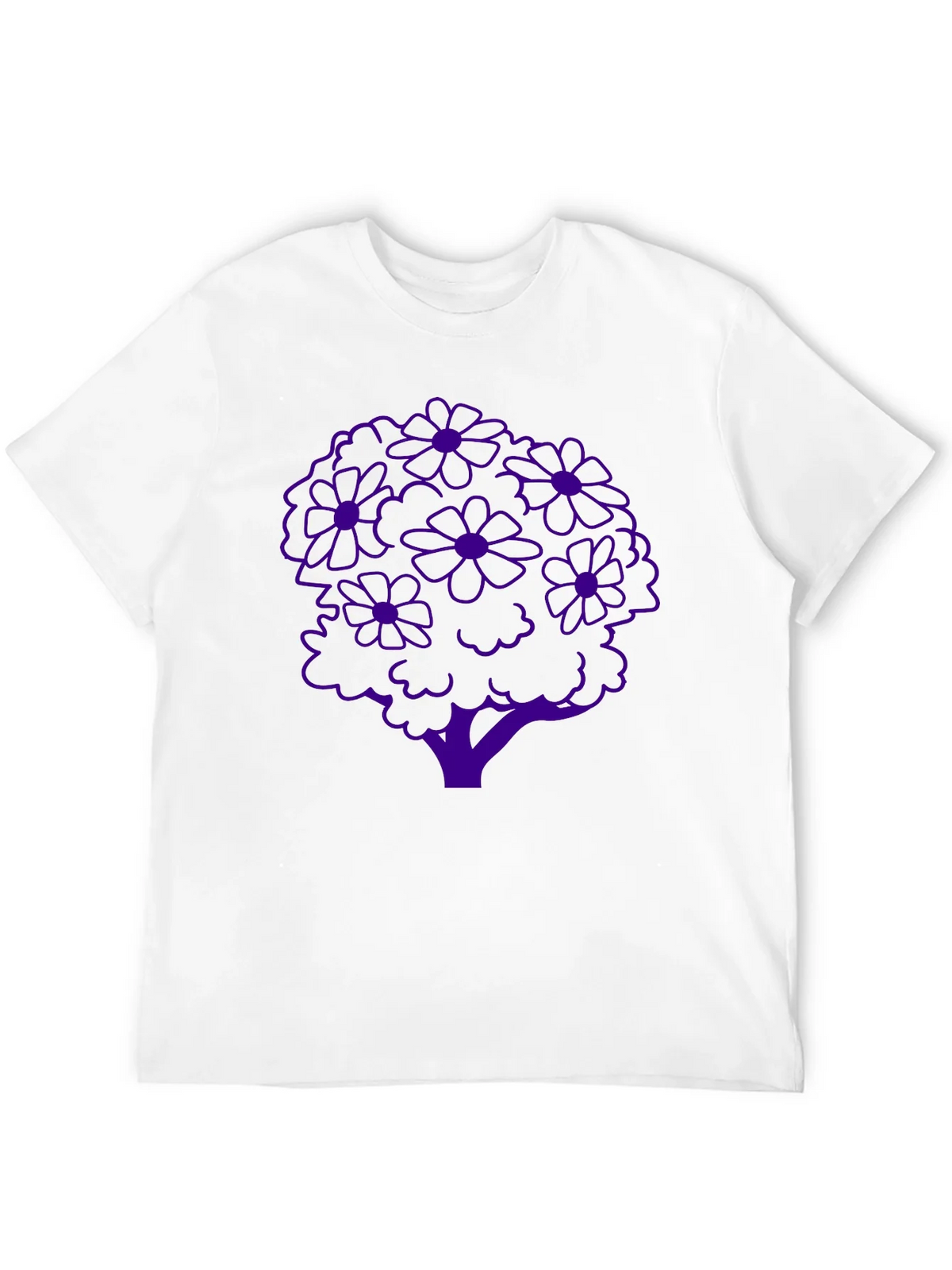 Floral Tree Graphic Tee - Stylish Black T-Shirt product image 11