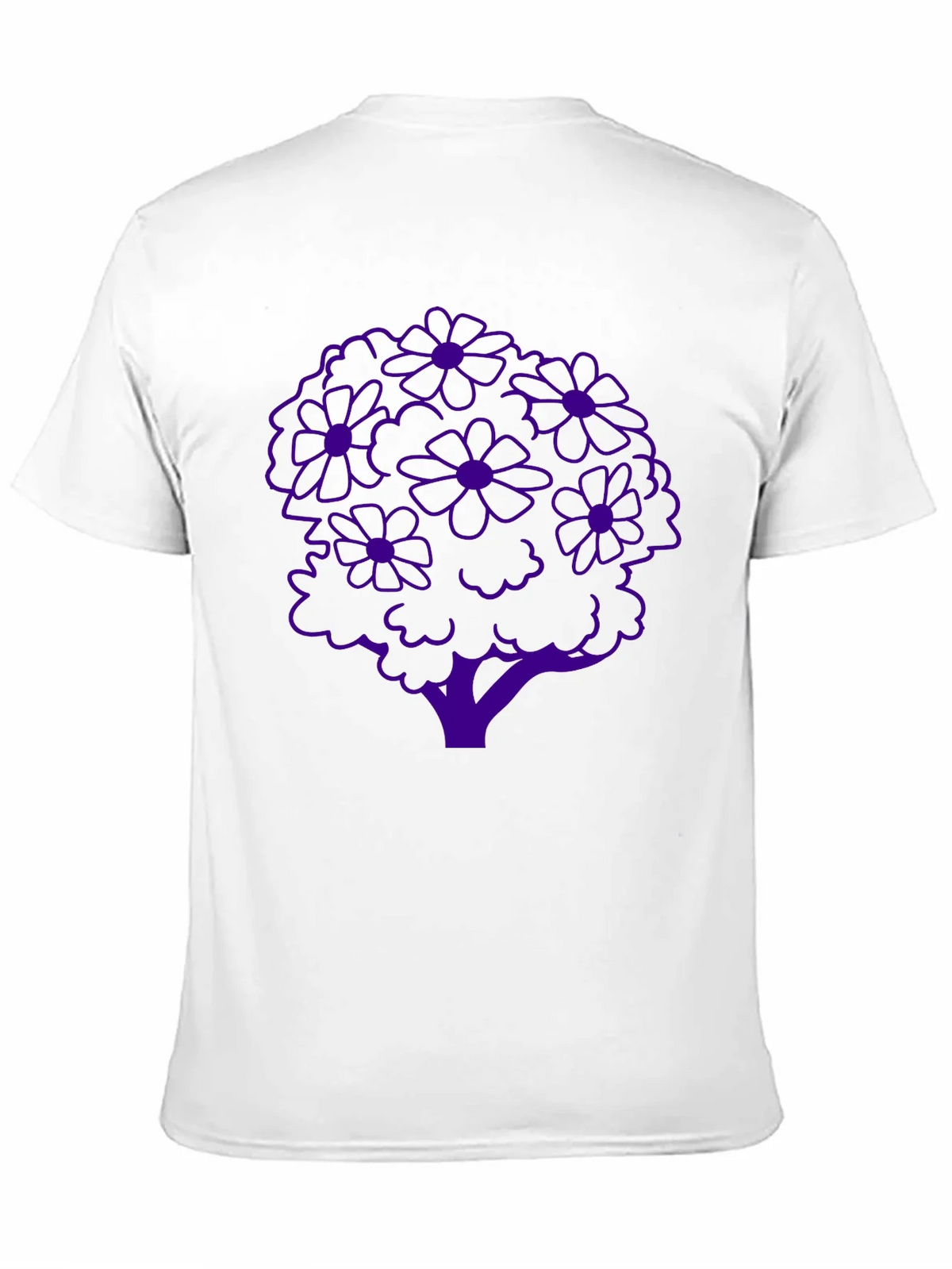 Floral Tree Graphic Tee - Stylish Black T-Shirt product image 10
