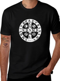 St. Benedict Medal T-Shirt - Black product image 1