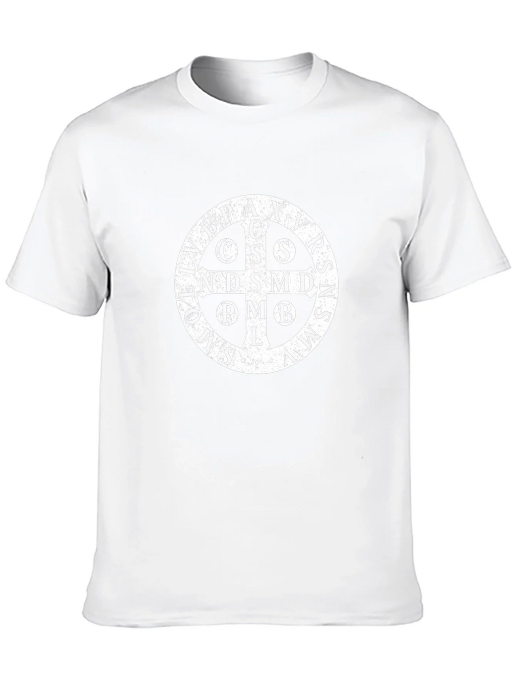 St. Benedict Medal T-Shirt - Black product image 9
