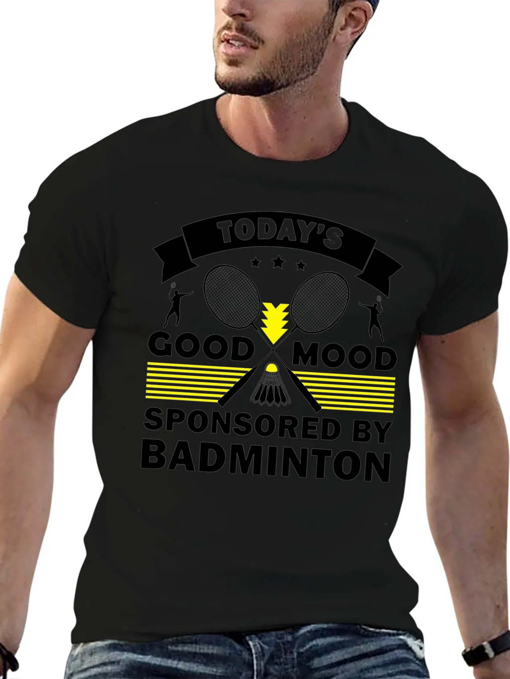 Badminton T-Shirt - Todays Good Mood product image 6