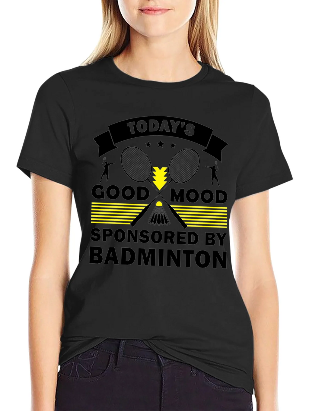 Badminton T-Shirt - Todays Good Mood product image 2