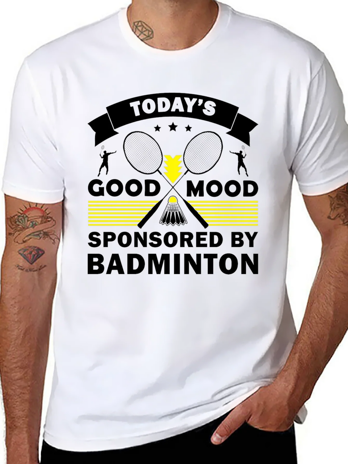 Badminton T-Shirt - Todays Good Mood product image 7
