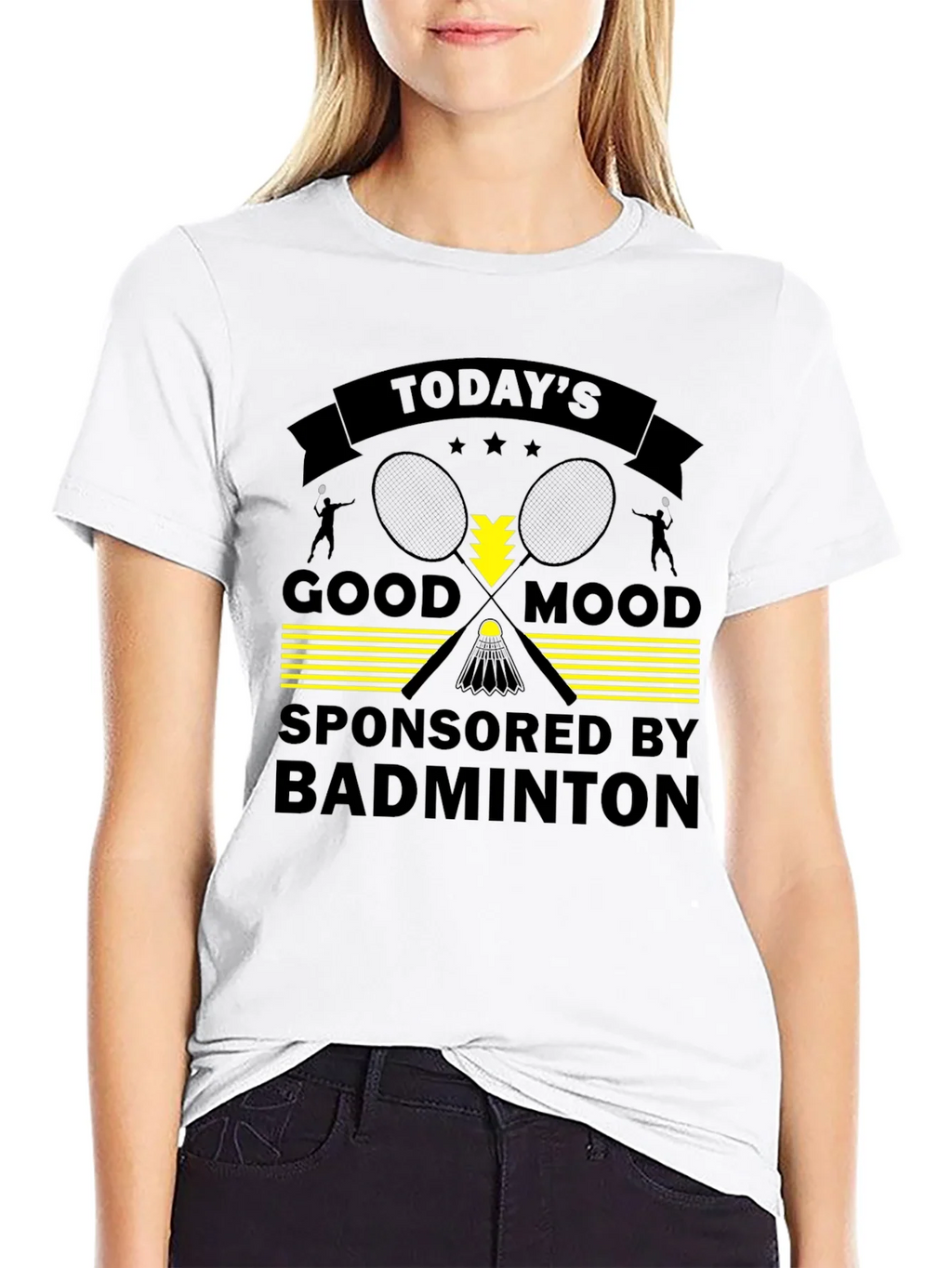 Badminton T-Shirt - Todays Good Mood product image 8
