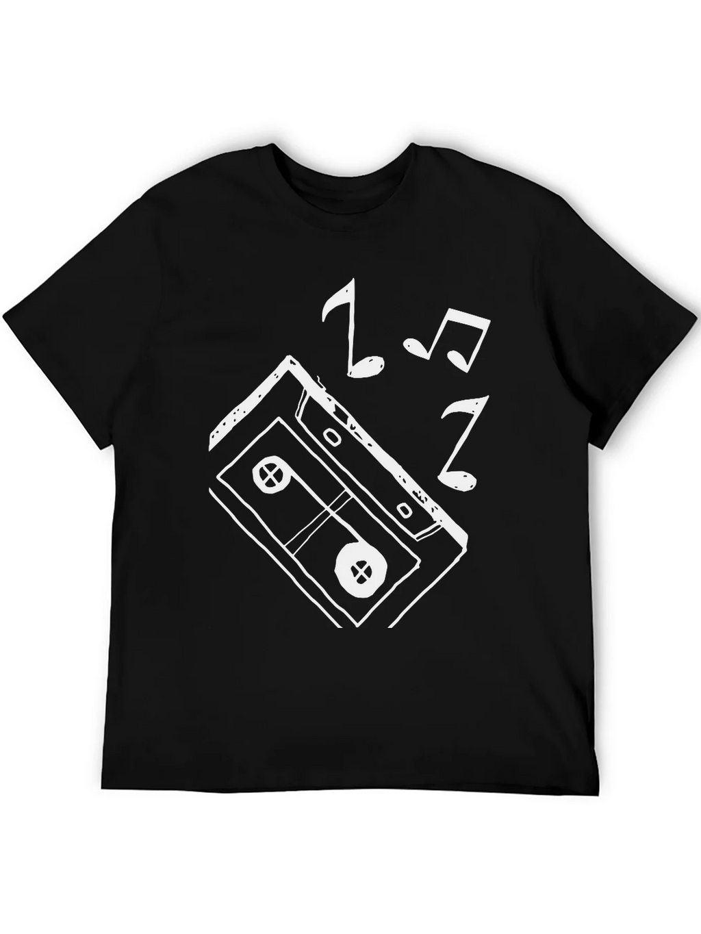 Retro Music Cassette T-Shirt - Cool Graphic Tee product image 5