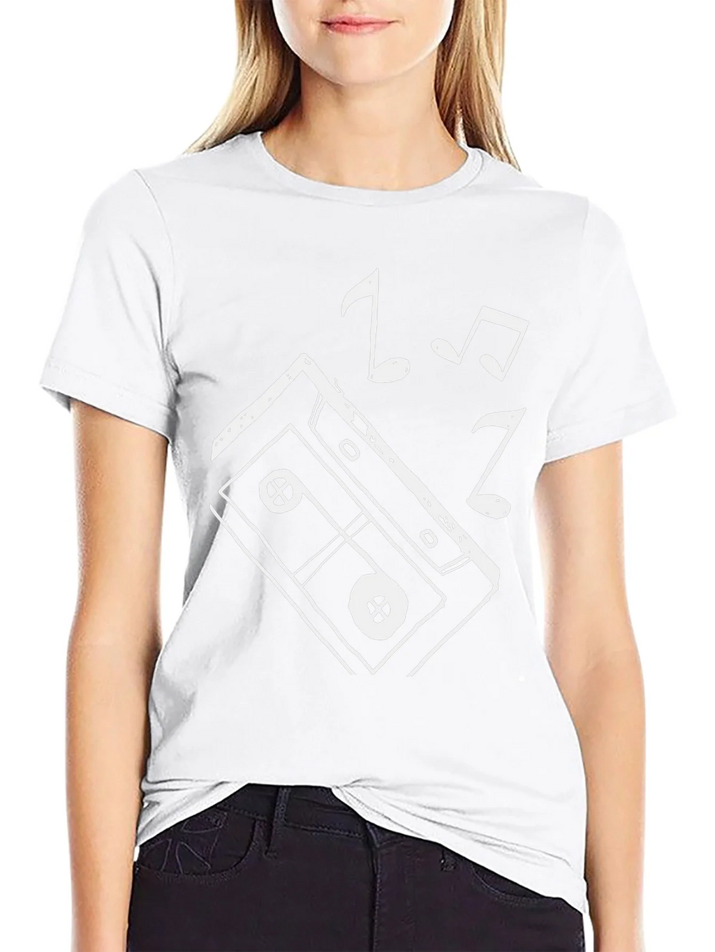 Retro Music Cassette T-Shirt - Cool Graphic Tee product image 8