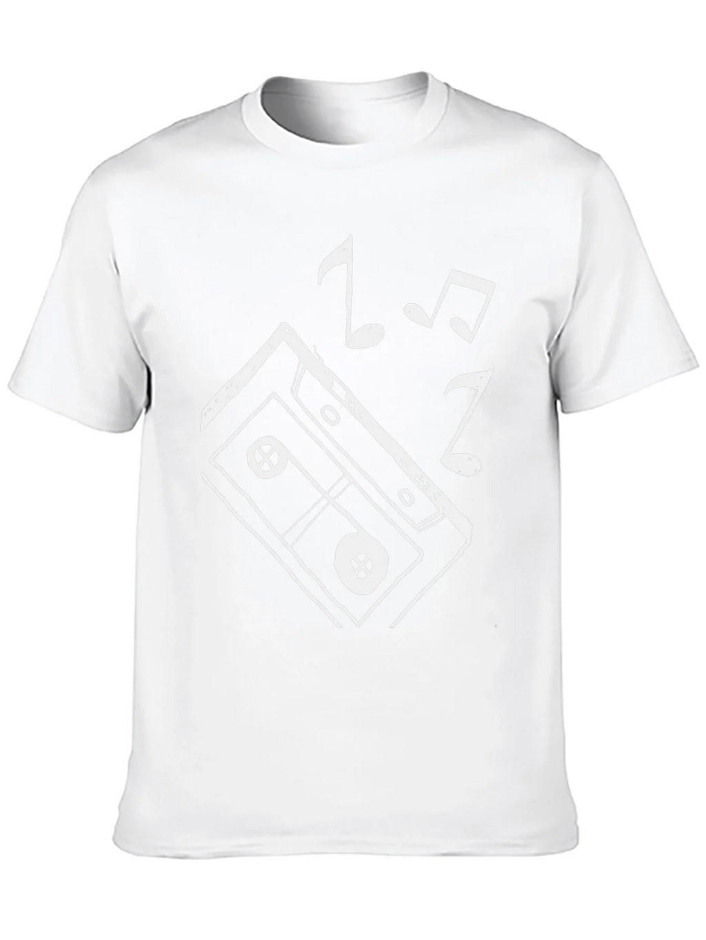 Retro Music Cassette T-Shirt - Cool Graphic Tee product image 9