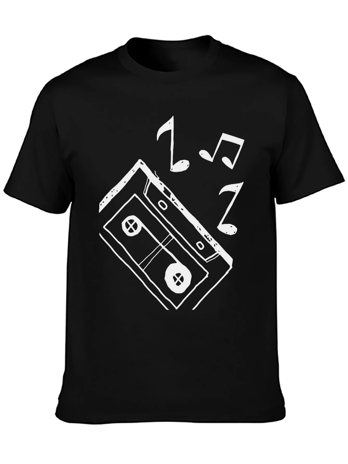 Retro Music Cassette T-Shirt - Cool Graphic Tee product image 3