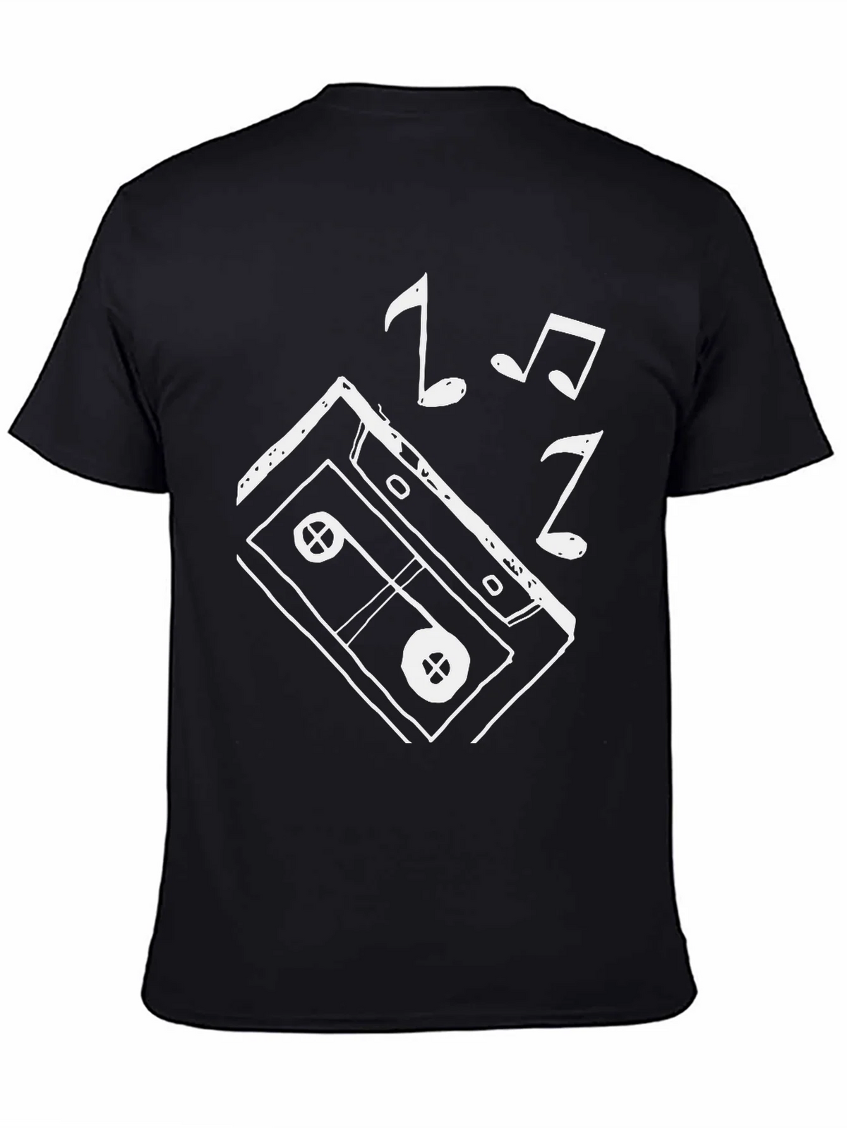 Retro Music Cassette T-Shirt - Cool Graphic Tee product image 4