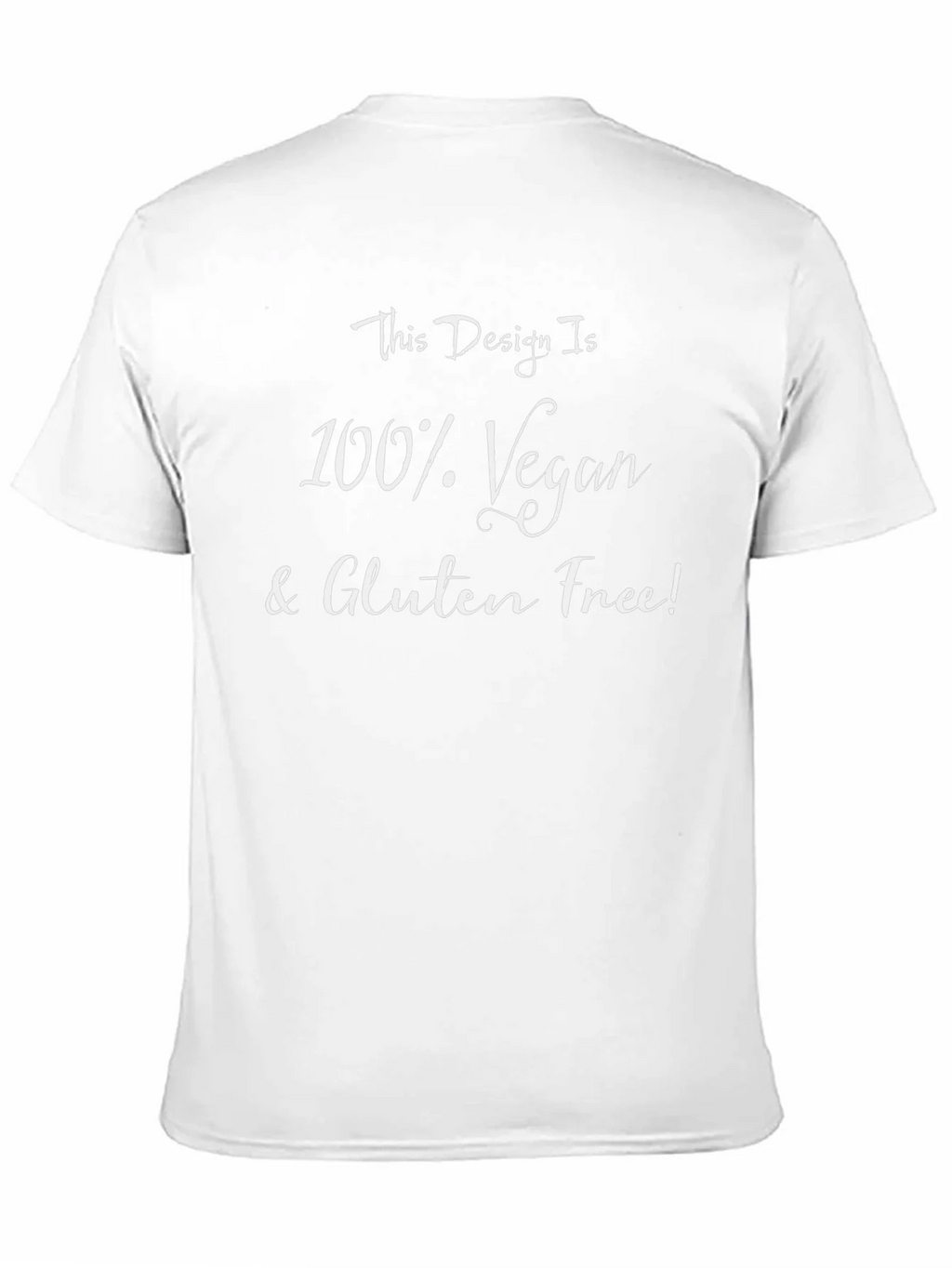 Vegan & Gluten-Free T-Shirt - Black product image 10