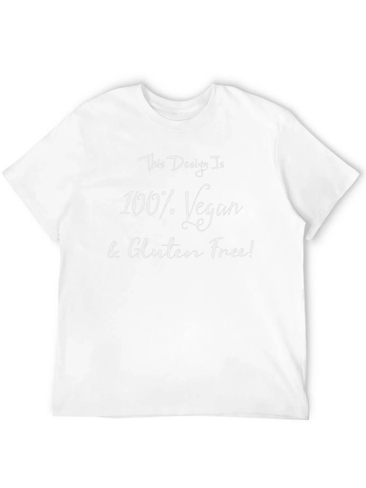 Vegan & Gluten-Free T-Shirt - Black product image 11
