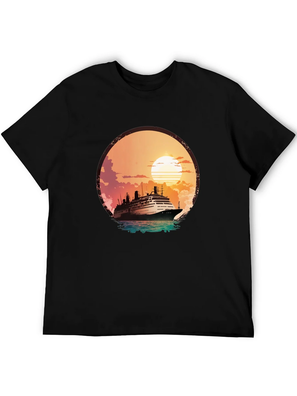 Sunset Cruise Graphic T-Shirt product image 5