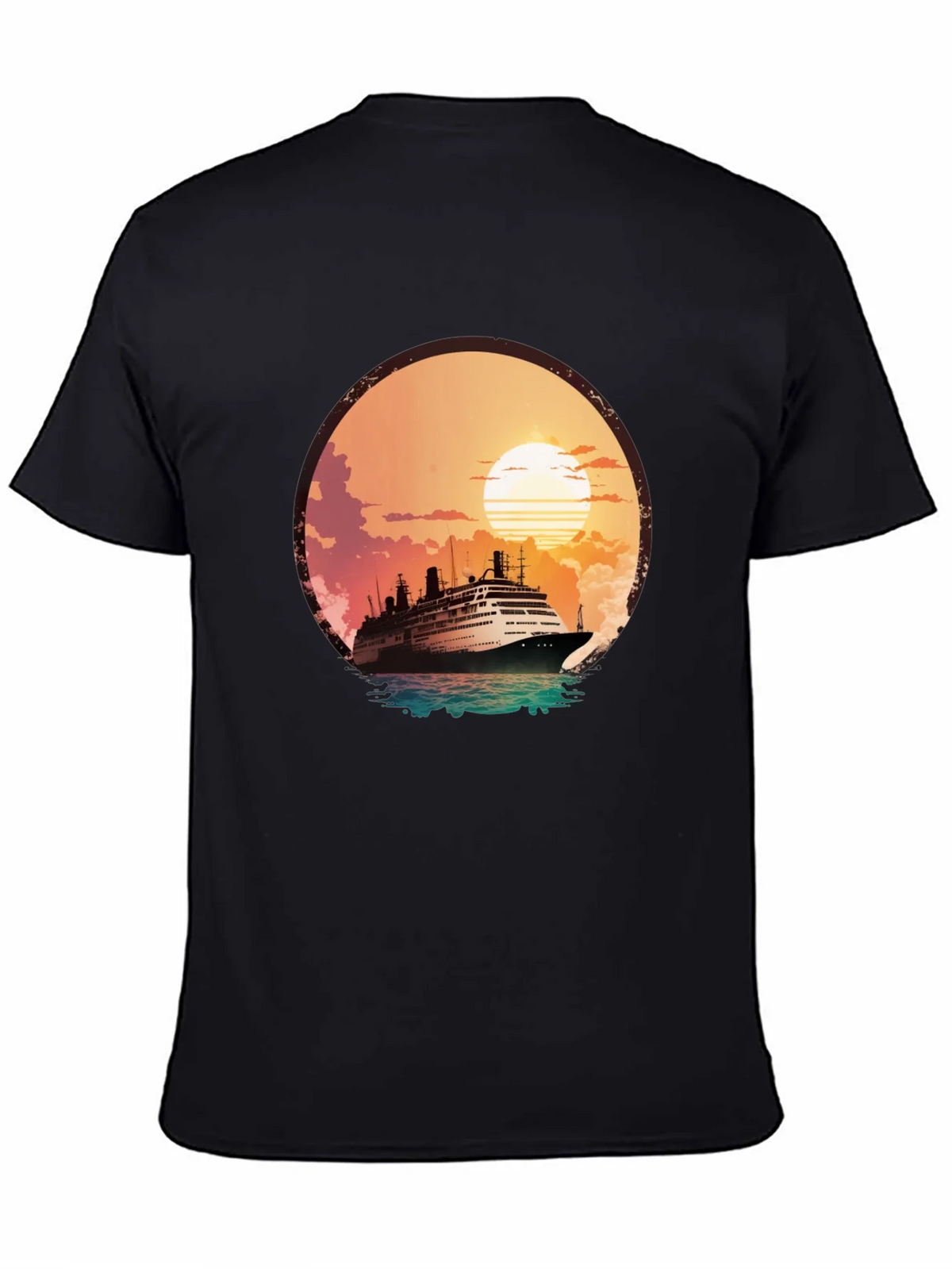 Sunset Cruise Graphic T-Shirt product image 4