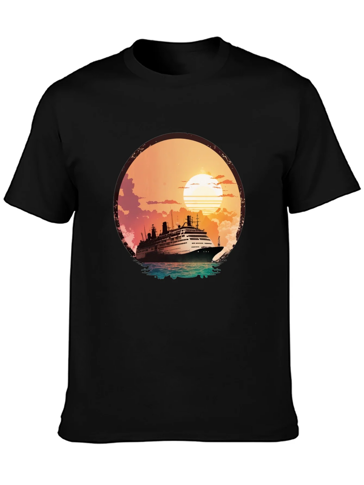 Sunset Cruise Graphic T-Shirt product image 3