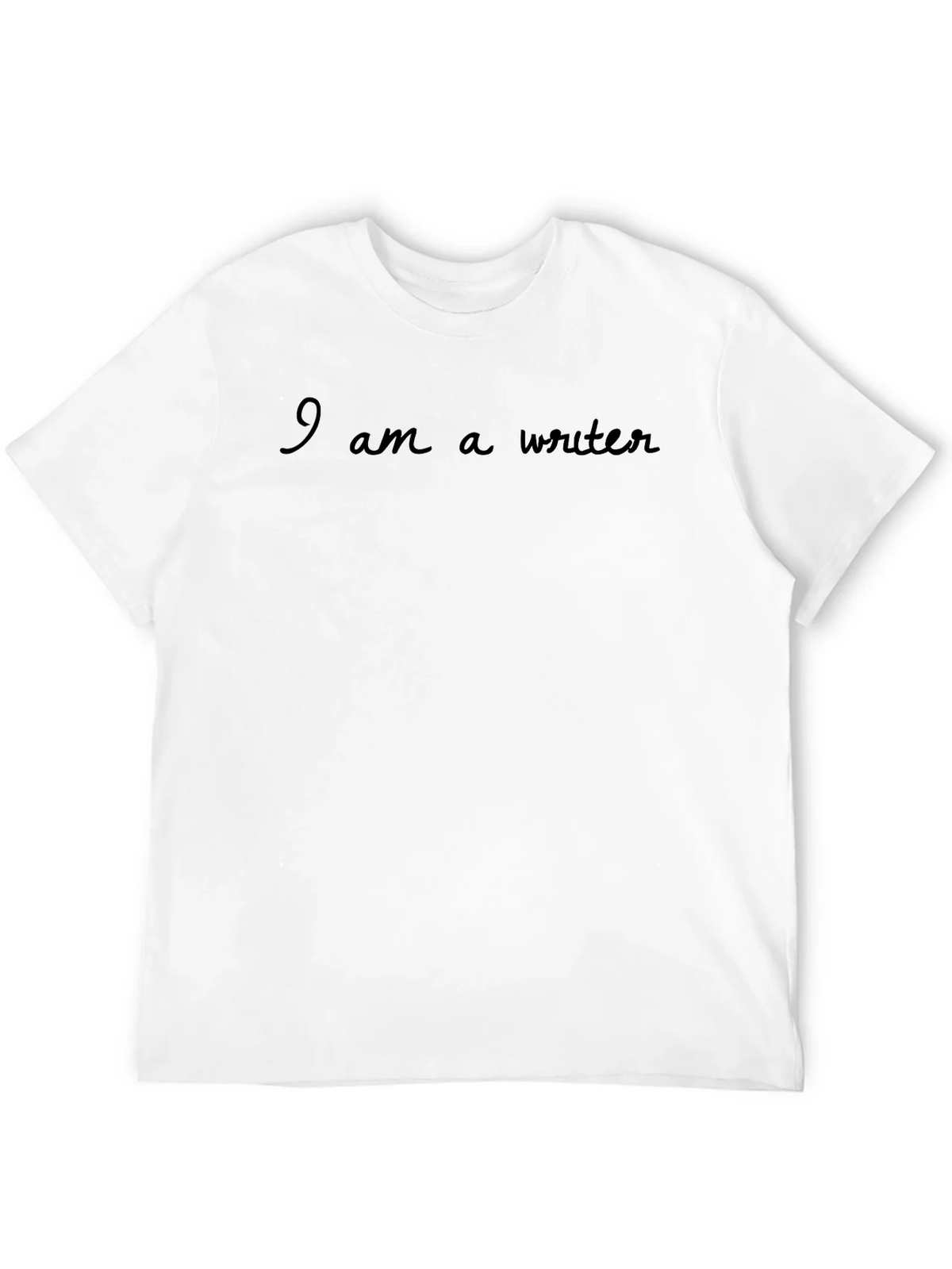 I am a Writer Black T-Shirt product image 11