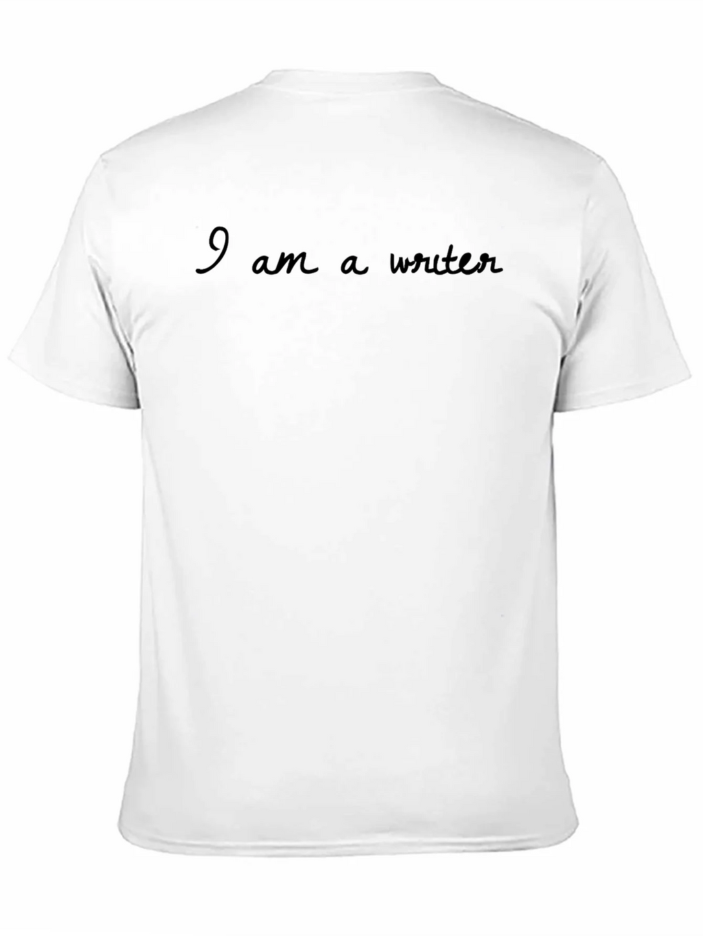 I am a Writer Black T-Shirt product image 10
