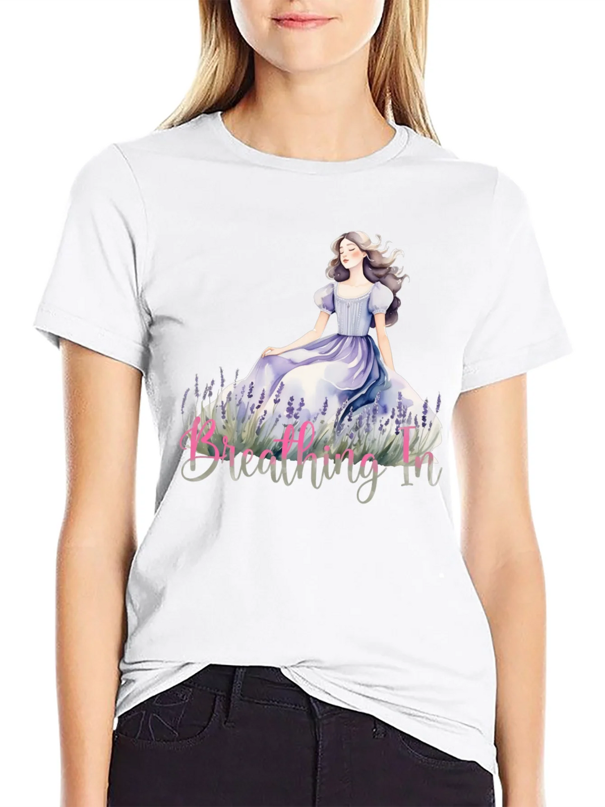 Breathing In Lavender Dream T-Shirt product image 8