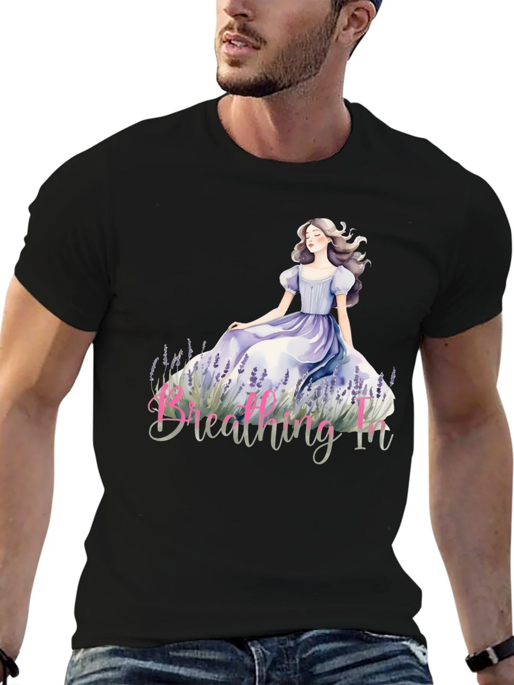 Breathing In Lavender Dream T-Shirt product image 6