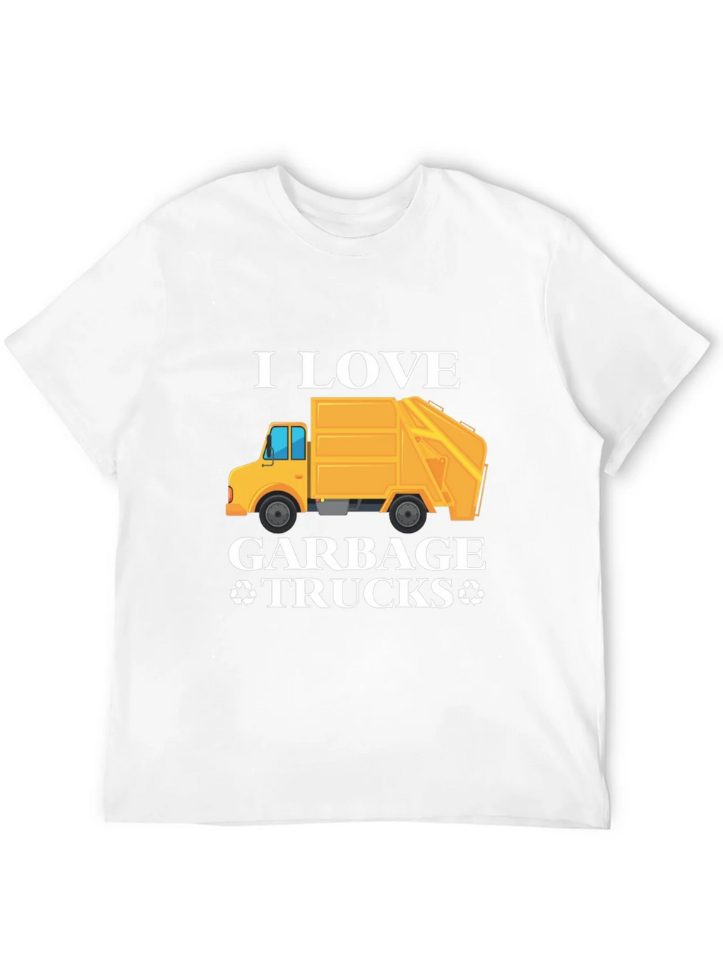 I Love Garbage Trucks Graphic T-Shirt product image 11