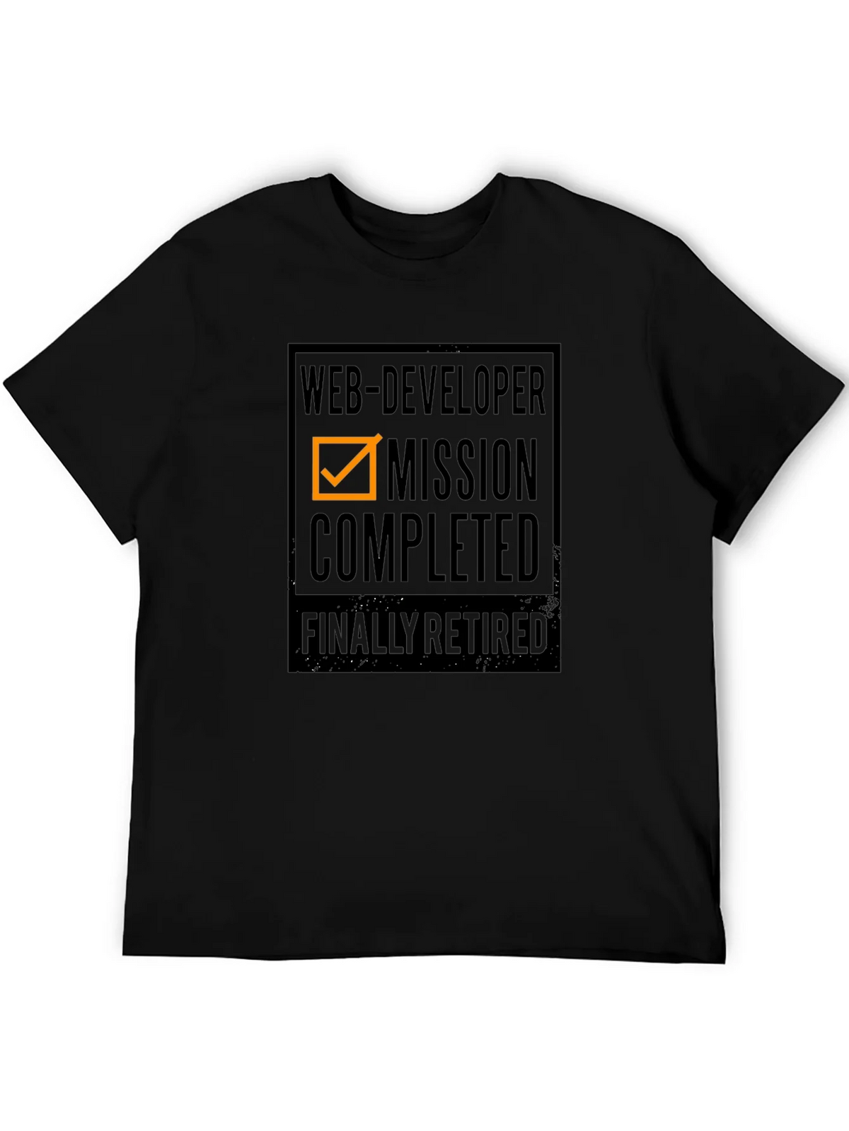 Web Developer Retirement T-Shirt - Mission Completed product image 5