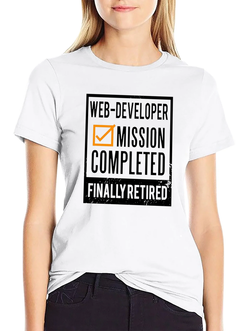 Web Developer Retirement T-Shirt - Mission Completed product image 8