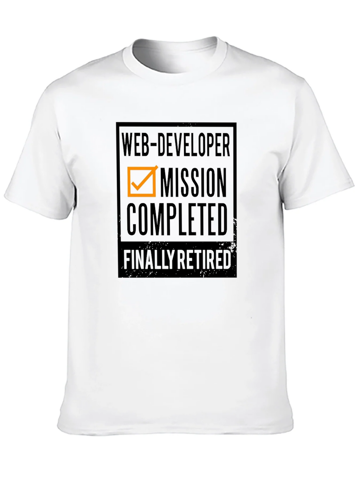 Web Developer Retirement T-Shirt - Mission Completed product image 9